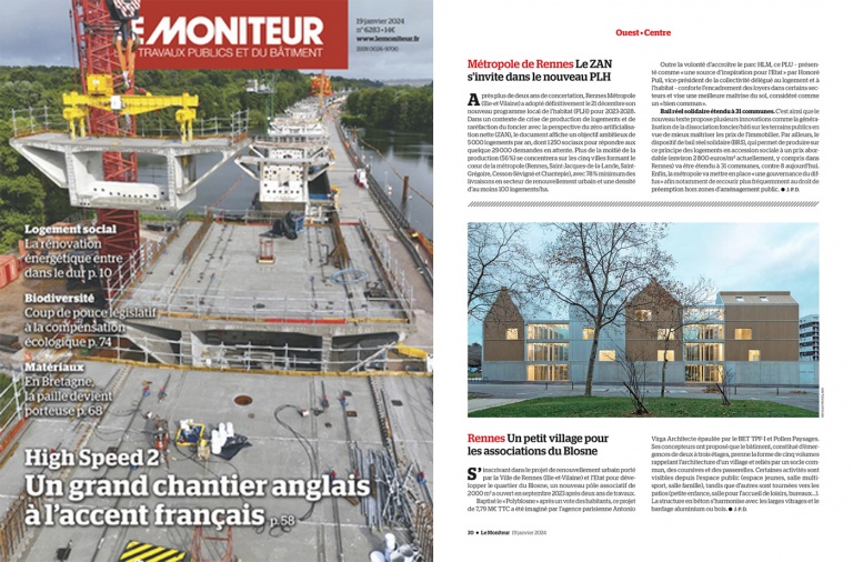 Antonio Virga - Publication in the magazine Le Moniteur