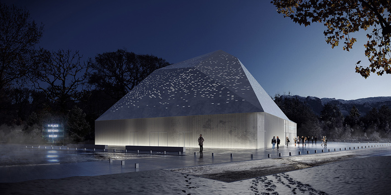 Antonio Virga - Competition for a cultural center