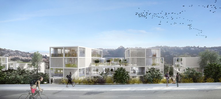 Antonio Virga - 245 housing units in Vallauris