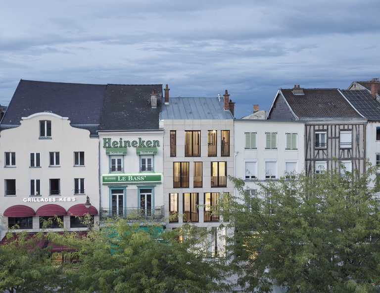 Antonio Virga - Logements à Châlons-en-Champagne: livraison du chantier