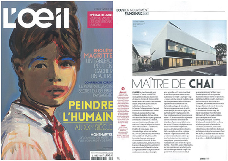 Antonio Virga - Publication dans le magazine L'oeil