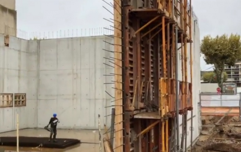 Antonio Virga - Cinéma Cahors: premières images du chantier 